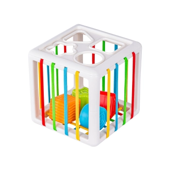 Zabawki Sensoryczne Miękkie klocki 6w1, Gryzak, Sensoryczna Wieża Karty Dla Dzieci