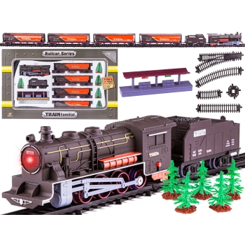 Kolejka Fenfa - Parowóz + Cysterny Tory Lokomotywa