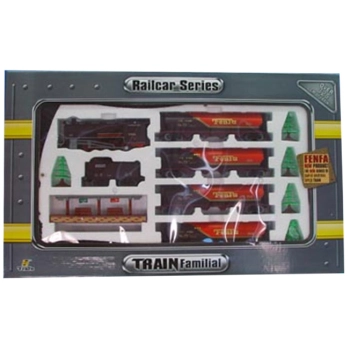 Kolejka Fenfa - Parowóz + Cysterny Tory Lokomotywa