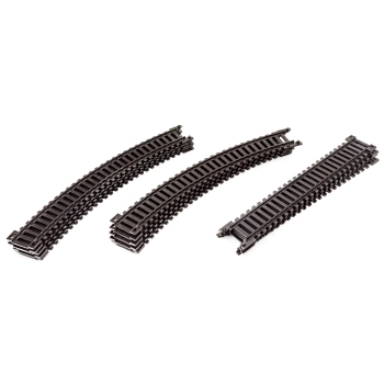 Kolejka rail king Parowóz + 3 Wagony