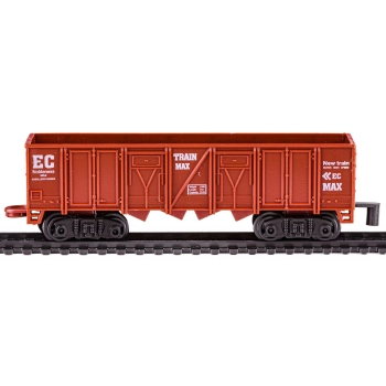 Kolejka rail king Parowóz + 3 Wagony