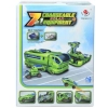 Zabawka Solarna 7w1 Samochód Autobus Koparka Spych