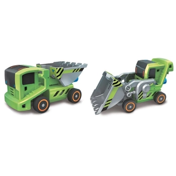 Zabawka Solarna 7w1 Samochód Autobus Koparka Spych