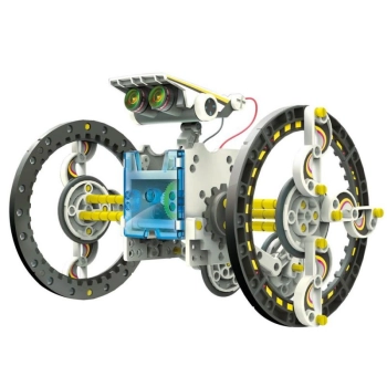 Edukacyjny Zestaw Solarny Robot 14w1 - Pies, Łódka Itp