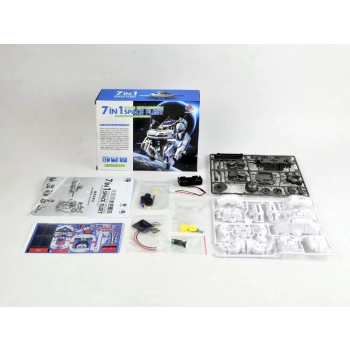 Zabawka Solarna Edukacyjny Solarny Robot Astronauta Statek Samolot 6w1