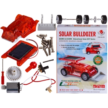 Zabawka Solarna - Buldożer - zestaw do samodzielnego złożenia