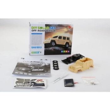 Zabawka Solarna Samochód Auto Off Road - zestaw do samodzielnego złożenia
