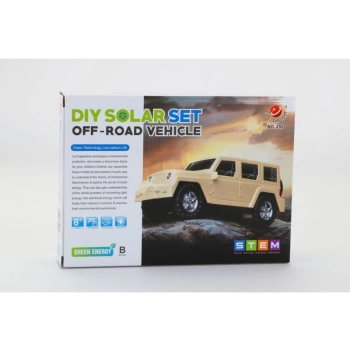 Zabawka Solarna Samochód Auto Off Road - zestaw do samodzielnego złożenia