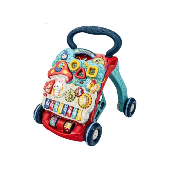 Wielofunkcyjny Interaktywny Jeździk Pchacz Chodzik Grający NOWOŚĆ