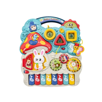 Wielofunkcyjny Interaktywny Jeździk Pchacz Chodzik Grający NOWOŚĆ