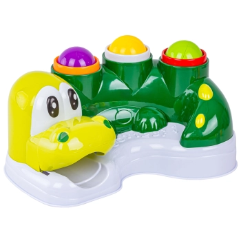 Zręcznościowa gra dla najmłodszych Zbijak, Wbij Piłeczkę, Wesoły Krokodyl Przecena 1