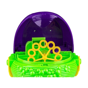 Maszynka do puszczania kolorowych baniek mydlanych + 2xuzupełniacz Bańki