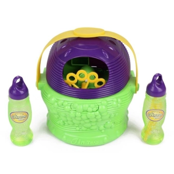 Maszynka do puszczania kolorowych baniek mydlanych + 2xuzupełniacz Bańki