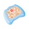 Zabawka Gra Elektroniczna Antystresowa Pop IT Sensoryczna, Wypychanka, Pad, Kontroler BŁĘKITNY