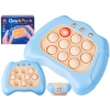 Zabawka Gra Elektroniczna Antystresowa Pop IT Sensoryczna, Wypychanka, Pad, Kontroler BŁĘKITNY