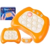 Zabawka Gra Elektroniczna Antystresowa Pop IT Sensoryczna, Wypychanka, Pad, Kontroler POMARAŃCZOWY