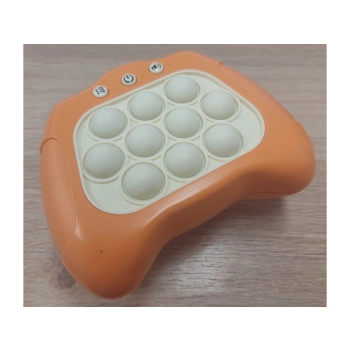 Zabawka Gra Elektroniczna Antystresowa Pop IT Sensoryczna, Wypychanka, Pad, Kontroler POMARAŃCZOWY Przecena 1