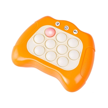 Zabawka Gra Elektroniczna Antystresowa Pop IT Sensoryczna, Wypychanka, Pad, Kontroler POMARAŃCZOWY Przecena 1