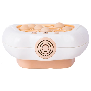 Zabawka Gra Elektroniczna Antystresowa Pop IT Sensoryczna, Wypychanka, Pad, Kontroler BIAŁY