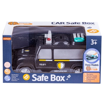 Samochód Policja Skarbonka Na Szyfr, Sejf Na Banknoty