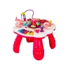 Edukacyjny Interaktywny Stolik Muzyczny Dla Dzieci + Pianinko Czerwony