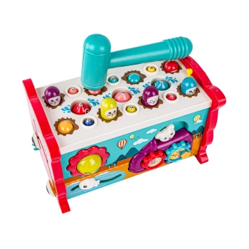 Edukacyjna, interaktywna zabawka dla dzieci 8w1, Cymbałki, Zegar