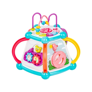 Multikostka Kostka Bryła Piramida Edukacyjna Sensoryczna zabawka dla malucha 7w1