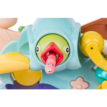 Wielofunkcyjna, Edukacyjna Zabawka Dla Dzieci, Cymbałki, Zjeżdżalnia, Pałąk, Magnetyczny Dzięcioł Interaktywna