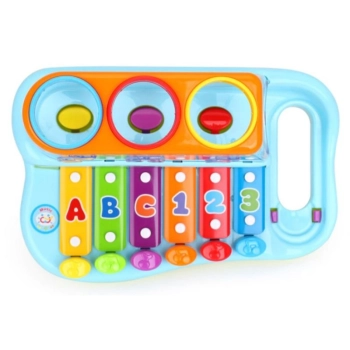 Organki, Cymbałki, Pianinko, Zabawka Edukacyjna + Piłeczki