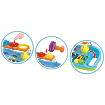 Organki, Cymbałki, Pianinko, Zabawka Edukacyjna + Piłeczki