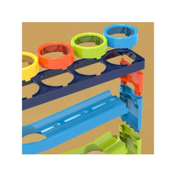 Zjeżdżalnia z piłeczkami Młotek Zbijak Tor Kulkowy Kulodrom Zabawka interaktywna Pound & Ball Przecena 1