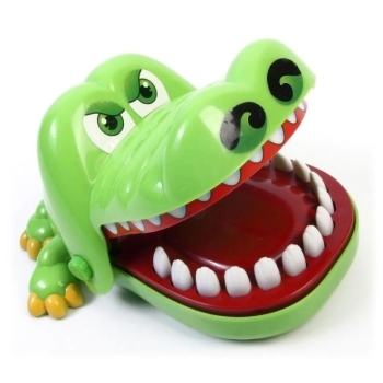 Edukacyjna gra zręcznościowa krokodyl KAJMAN - Chory Ząbek