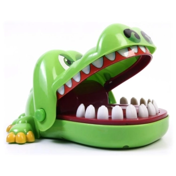 Edukacyjna gra zręcznościowa krokodyl KAJMAN - Chory Ząbek