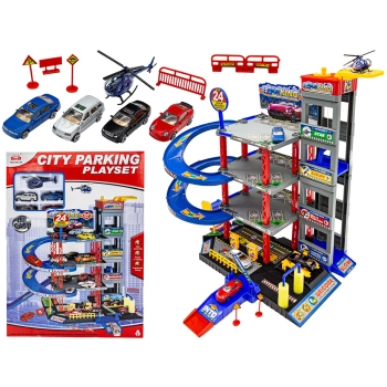 Wielopoziomowy Parking Samochodowy, Garaż, Tor + Winda + Myjnia