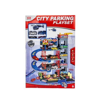 Wielopoziomowy Parking Samochodowy, Garaż, Tor + Winda + Myjnia