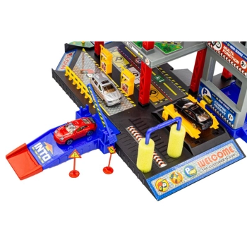 Wielopoziomowy Parking Samochodowy, Garaż, Tor + Winda + Myjnia