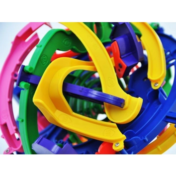 Inteligentna KULA LABIRYNT 3D - sprytna przeplatanka