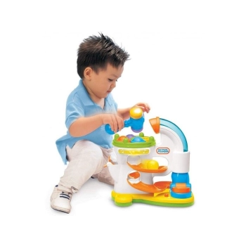 Tor Fontanna Dla Piłek Z Młotkiem, Zjeżdżalnia, Kolorowe Piłki