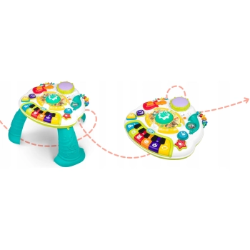 Multifunkcyjny Edukacyjny Muzyczny Stolik Dla Dzieci Pianinko Mikrofon