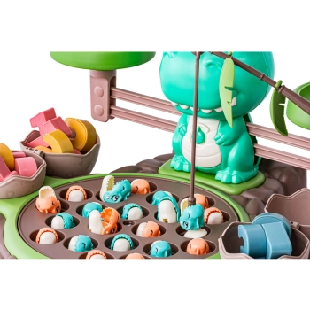 Gra Matematyczna Waga DINOZAUR + Wędkowanie Łowienie Dinozaurów Nauka Liczenia