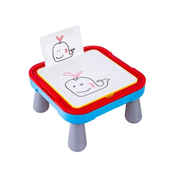 Edukacyjna Tablica Magnetyczna, Zmazywalna 2w1 + Długopis