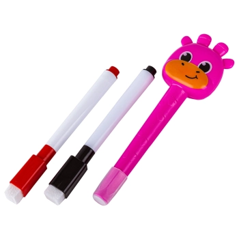 Edukacyjna Tablica Magnetyczna, Zmazywalna 2w1 + Długopis