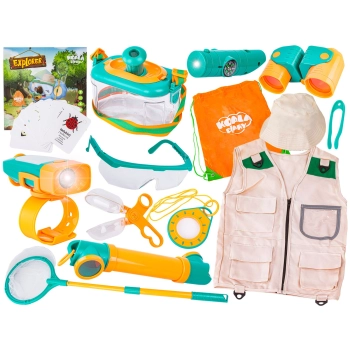 Zestaw podróżnika, małego odkrywcy Siatka Na Motyle + akcesoria