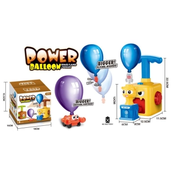 Wyrzutnia Balonów Balon Aerodynamiczny Żółty Potworek