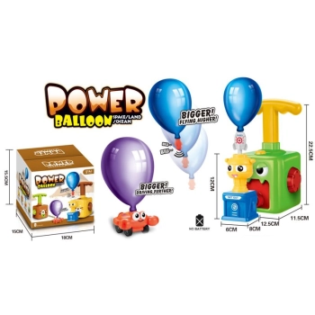 Wyrzutnia Balonów Balon Aerodynamiczny Zielony Potworek