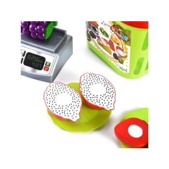 Koszyk Sklepowy, Waga, Warzywa, Owoce + Akcesoria