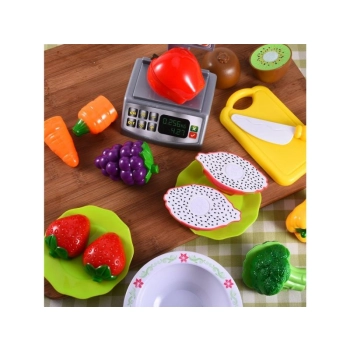 Koszyk Sklepowy, Waga, Warzywa, Owoce + Akcesoria