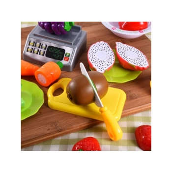 Koszyk Sklepowy, Waga, Warzywa, Owoce + Akcesoria