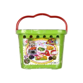 Koszyk Sklepowy, Waga, Warzywa, Owoce + Akcesoria