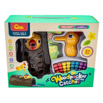 Gra zręcznościowa, Magnetyczny Dzięcioł I Robaczki, Złap Robaczka